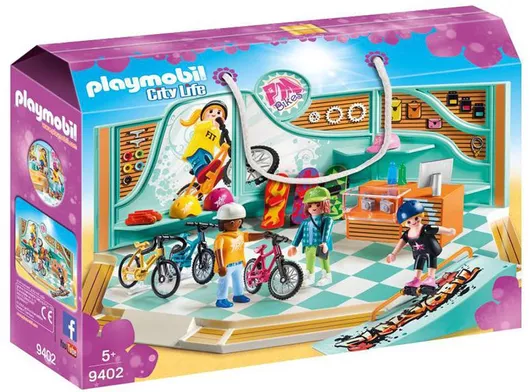 Playmobil City Life Κατάστημα με Ποδήλατα και Skate για 5 ετών