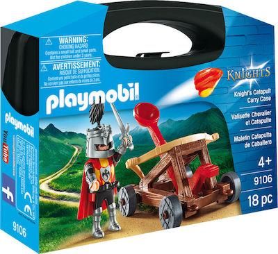 Playmobil Knights Βαλιτσάκι Ιππότης με Καταπέλτη για 4+ Ετών 9106