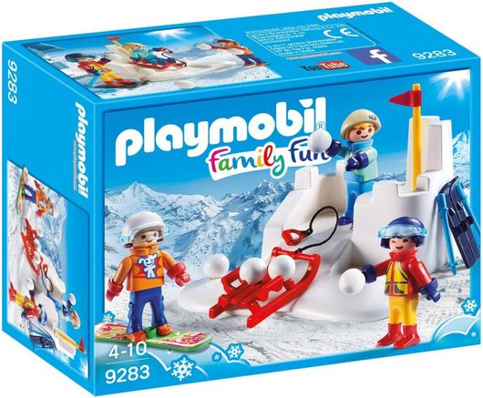 Playmobil Family Fun Χιονοπόλεμος για 4+ Ετών #9283