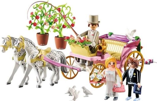 Playmobil City Life Wedding Carriage για 4+ Ετών 