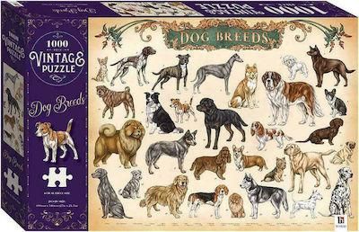 Puzzle Dog Breeds 2D 1000 Κομμάτια