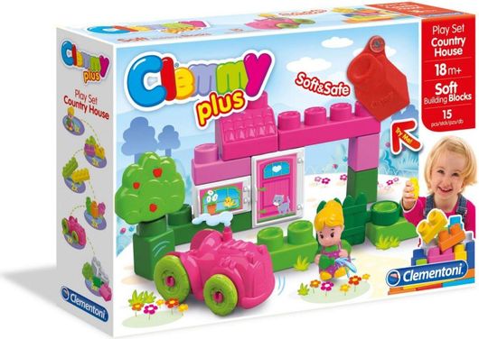 Τουβλάκια As Company Clemmy Μαλακά Εξοχικό Σπιτάκι για 1.5+ Ετών 15τμχ 1033-14878