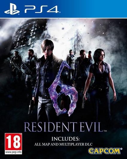 Resident Evil 6 (Includes All Maps And Multiplayer DLC) - PS4 Game