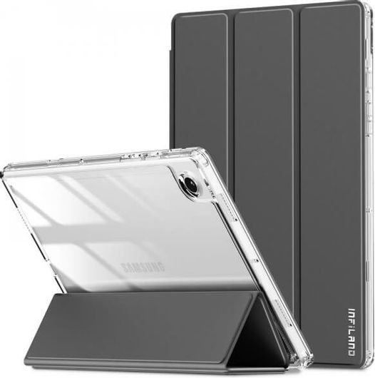 Θήκη Tablet Infiland Book Cover για Samsung Galaxy Tab A8 10.5" Πλαστικό Space Grey