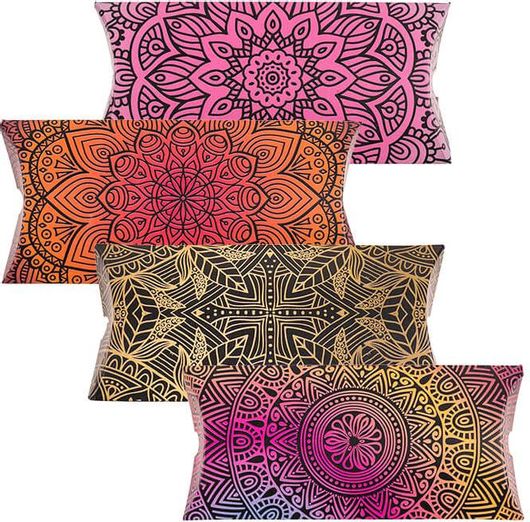 Μαξιλαροθήκη Ethno/Mandala 14x6cm