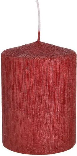 Κερί Παραφίνης Inart Κόκκινο 7x10cm