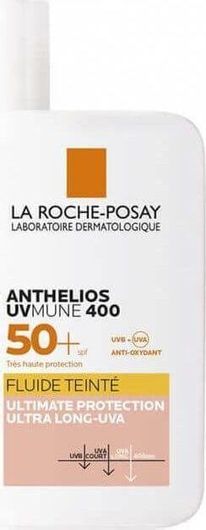 Αντηλιακό Προσώπου La Roche Posay Anthelios UVmune 400 Fluid με Χρώμα SPF50 50ml