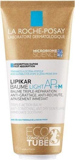 Balm Σώματος La Roche Posay Lipikar Baume Light AP+M Ενυδατικό Ανάπλασης για Ατοπικές Επιδερμίδες 200ml