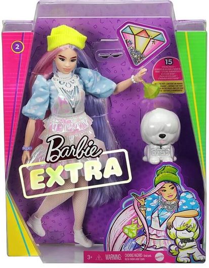 Κούκλα Barbie Extra Beanie για 3+ Ετών GVR05