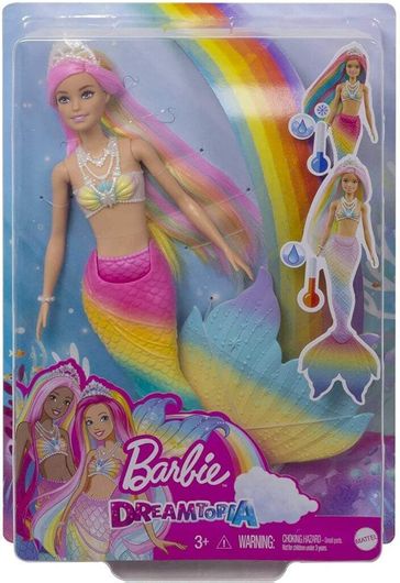 Barbie Dreamtopia Γοργόνα Ουράνιο Τόξο για 3+ Ετών GTF89