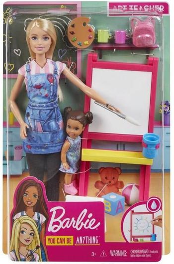 Barbie Δασκάλα Καλλιτεχνικών για 3+ Ετών GJM29
