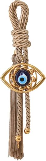 Γούρι Savvidis Furniture Κρεμαστό με Μάτι Χρυσό Μεταλλικό