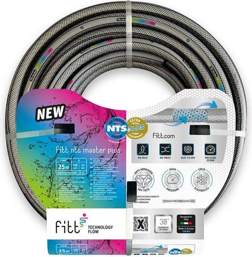 Λάστιχο Κήπου Fitt Nts Master Plus 6 Στρ. 1/2' 50μ