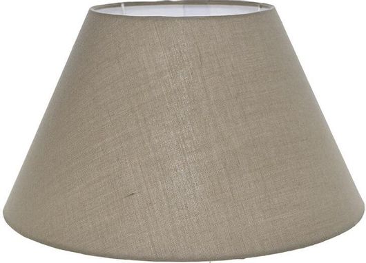 Καπέλο Φωτιστικού Inart με Διάμετρο 30cm Μπεζ