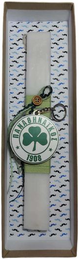 Πασχαλινή Λαμπάδα Παναθηναϊκός Handmade 65077