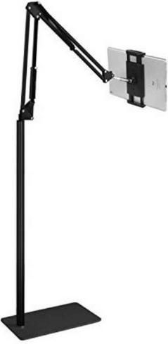 Tablet Base Block Βάση Tablet Δαπέδου Floor Bracket έως 11″ Μαύρο | SHOPFLIX