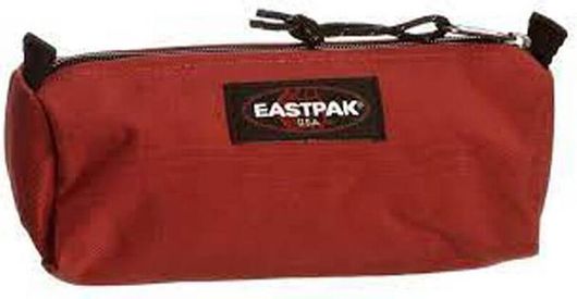 Eastpak Κασετίνα Βαρελάκι με 1 Θήκη Μπορντό 1τμχ