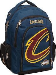 Σχολική Τσάντα Γυμνασίου / Λυκείου Πλάτης Gim NBA Cleveland Cavaliers Μπλε