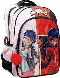 Σχολική Τσάντα Δημοτικού Πλάτης Gim Ladybug Marinette Πολύχρωμο