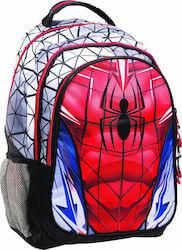 Σχολική Τσάντα Δημοτικού Πλάτης Gim Spiderman Suit Κόκκινο