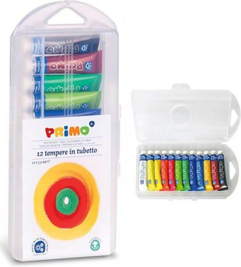 Τέμπερες Primo 7.5ml 12τμχ Πολύχρωμο