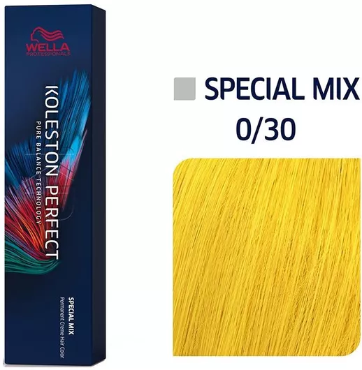 Wella Koleston Perfect Special Mix Βαφή Μαλλιών 0/30 Χρυσό 60ml