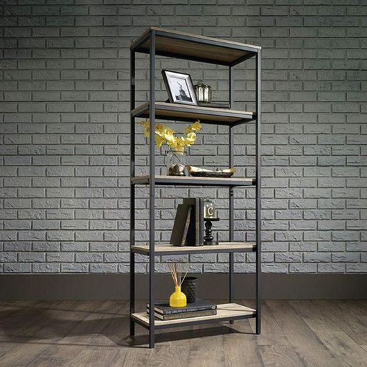 Ραφιέρα Δαπέδου Fylliana Μεταλλική 60x29.5x150cm Γκρι