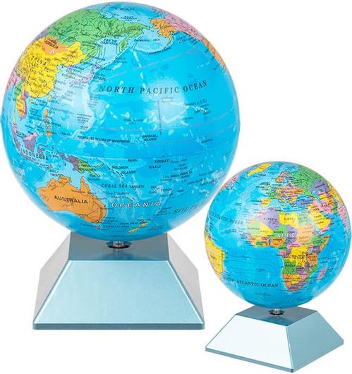 Υδρόγειος Σφαίρα Περιστρεφόμενη 14 x 19 cm