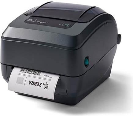 Εκτυπωτής Ετικετών ZEBRA GK420T Θερμικός Μαύρο