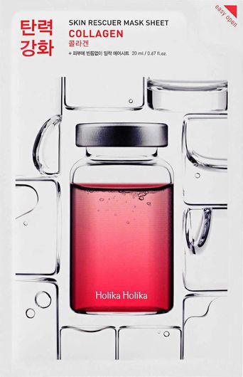 Holika Holika Skin Rescuer Sheet Collagen Sheets για Αντιγήρανση