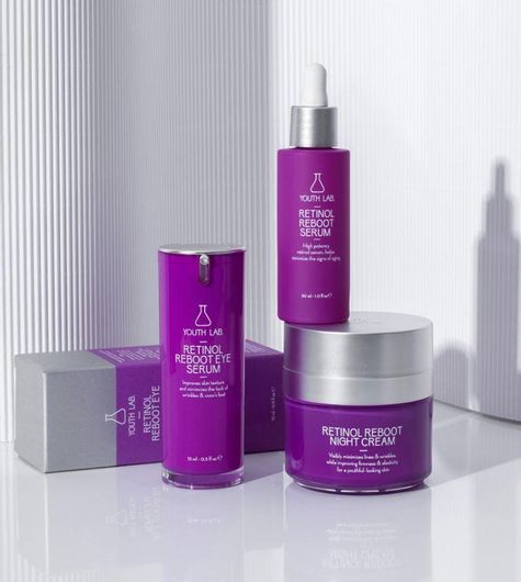 Serum Ματιών Youth Lab. Retinol Reboot Ενυδατικό & Αντιγηραντικό με Ρετινόλη & Υαλουρονικό Οξύ για Μαύρους Κύκλους & Σύσφιξη 15ml