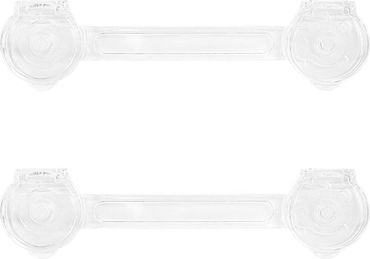 Προστατευτικά Ασφάλειες Επίπλων Kikka Boo Πλαστικά με Αυτοκόλλητο 2τμχ Λευκό