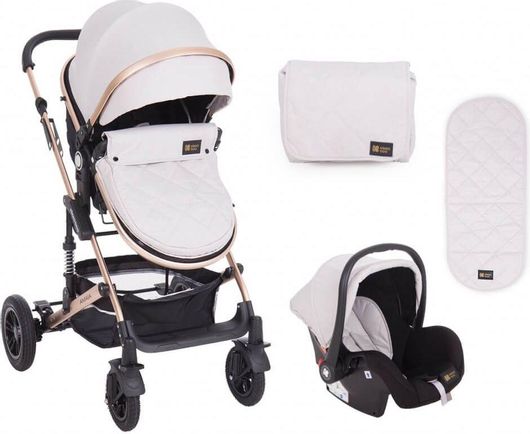 Πολυκαρότσι Kikka Boo Amaia 3 in 1 31001010117 Ανοιχτό Γκρι