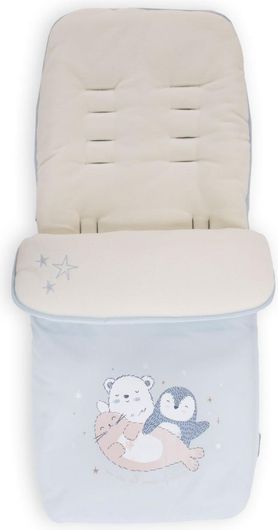 Ποδόσακος Καροτσιού Kikka Boo Universal Polar Bear Μπλε