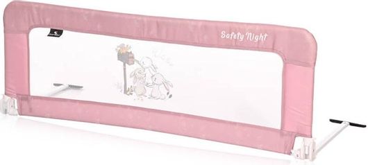 Προστατευτική Μπάρα Κρεβατιού Lorelli 127x45x43cm Safety Night Rabbits Ροζ