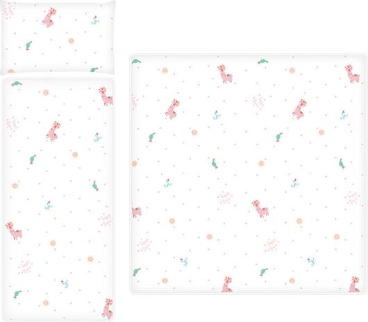 Σετ Προίκας Lorelli για Καρότσι Ροζ