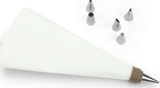 Κορνέ Ζαχαροπλαστικής Luigi Ferrero FR-1775 από Μέταλλο 7τμχ