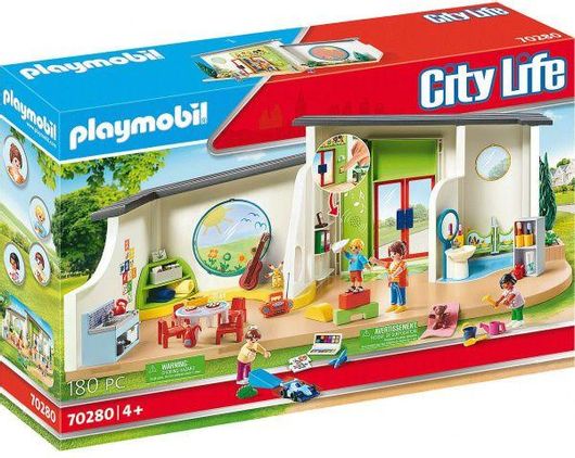 Playmobil City Life Νηπιαγωγείο Ουράνιο Τόξο για 4+ Ετών #70280