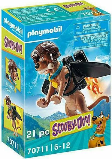 Playmobil Scooby-Doo Συλλεκτική Φιγούρα Scooby Πιλότος για 5+ Ετών #70711