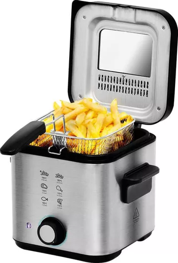 Cecotec Cleanfry Infinity 1500 Φριτέζα 1.5lt Ασημί