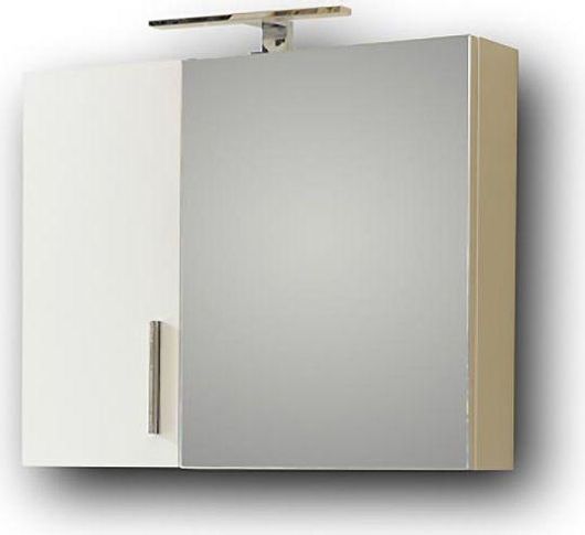 Καθρέπτης Μπάνιου Martin Siena 90 3MSI090GL0 με Ντουλάπια Ορθογώνιος 88x15x65cm Λευκός