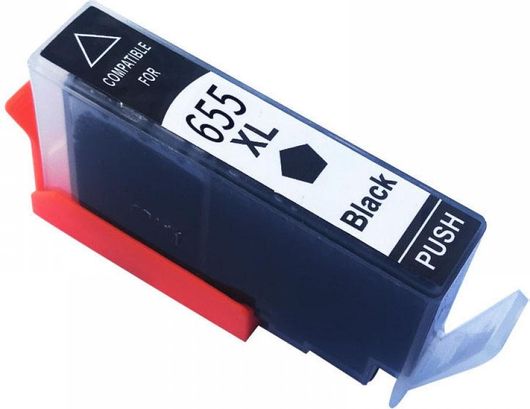 Συμβατό Μελάνι για HP HP655XL 1τμχ Μαύρο