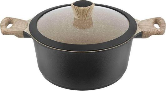 Χύτρα Pal Granite Αντικολλητική από Χυτό Αλουμίνιο 24cm