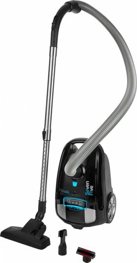 Sencor SVC 7500BK Ηλεκτρική Σκούπα 750W με Σακούλα 3.5lt Μαύρη