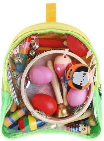 Ξύλινα Μουσικά Όργανα Kruzzel Σετ