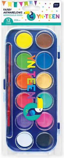 Νερομπογιές Σετ 12 Χρώματα