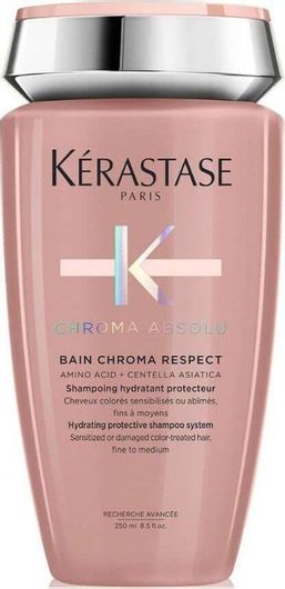 Kérastase Chroma Absolu Bain Chroma Respect Σαμπουάν Διατήρησης Χρώματος για Βαμμένα Μαλλιά 250ml