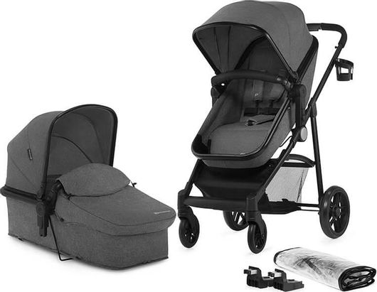 Παιδικό Καρότσι KinderKraft 2 σε 1 Γκρι JULI