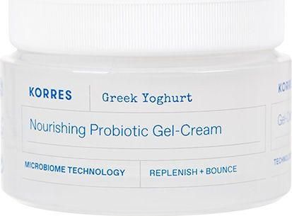 Gel Προσώπου Korres Greek Yoghurt Probiotic Rich 48ωρο Ενυδατικό με Υαλουρονικό Οξύ & Aloe Vera 40ml