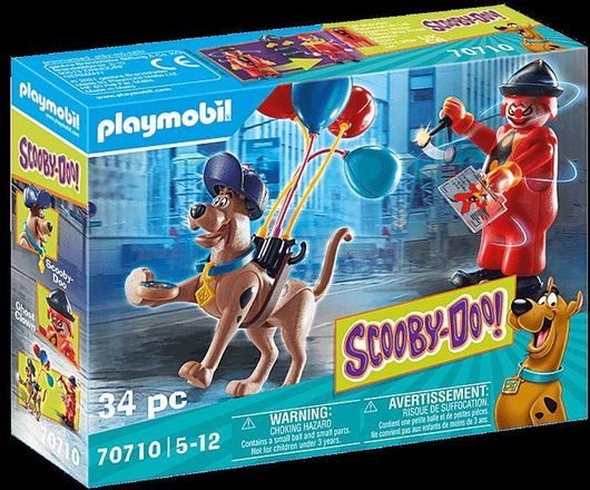 Playmobil Scooby-Doo Περιπέτεια με τον Ghost Clown για 5-12 ετών
